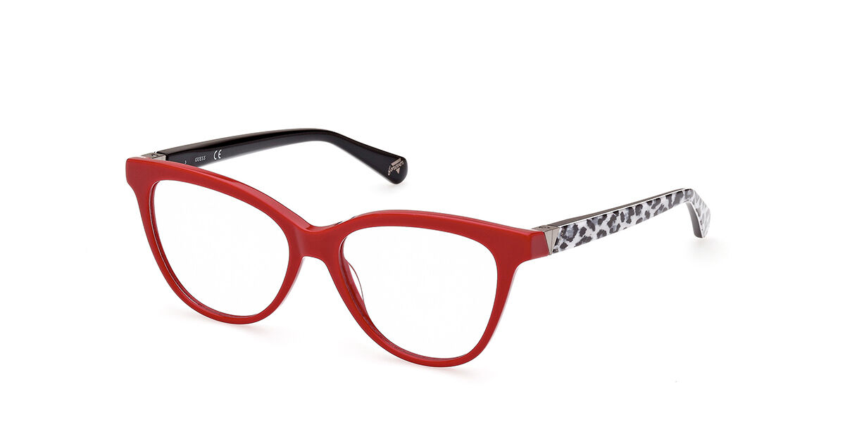 ゲス Guess GU5219 066 Full rim フルリム レッド Unisex ユニセックス 男女兼用 メンズ レディース Eyeglasses メガネ 眼鏡 めがね フレーム 伊達メガネ 【正規品】【新品】【海外通販】【送料無料】｜SmartBuyGlasses