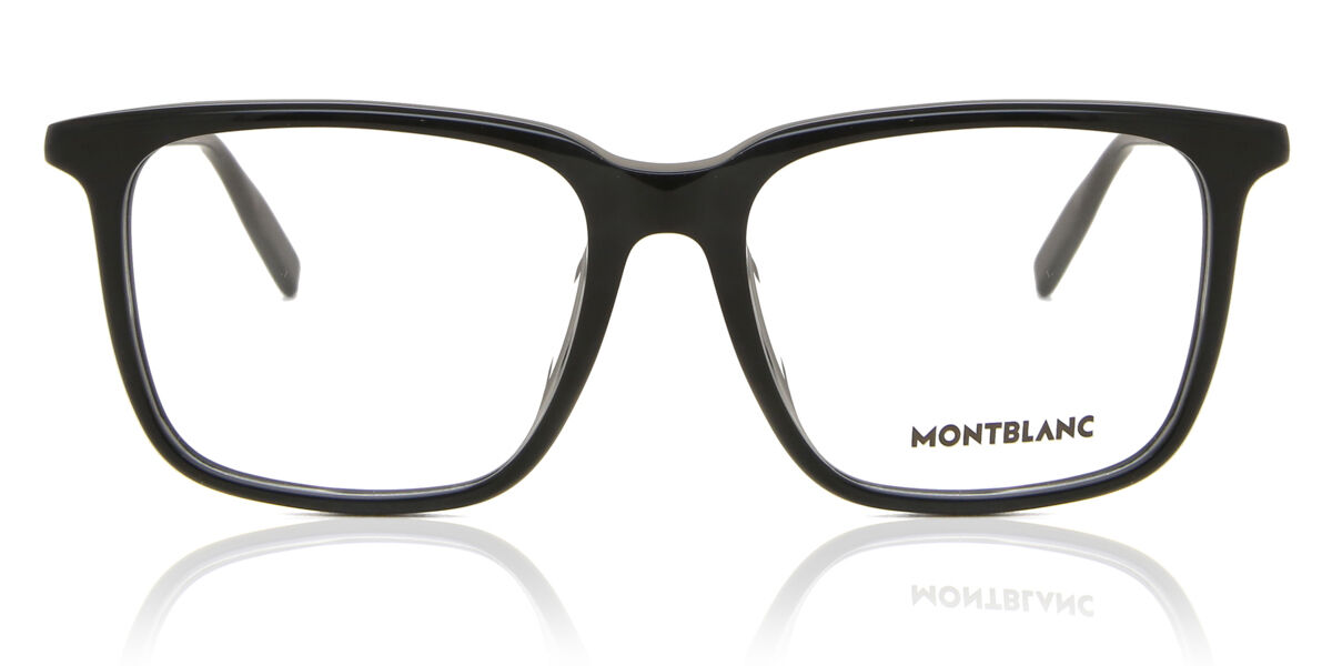 【置き目品】【貨物輸送無料】  Montblanc MB0011OA Asian Fit 001 New Men Eyeglasses【外国で通信販売】