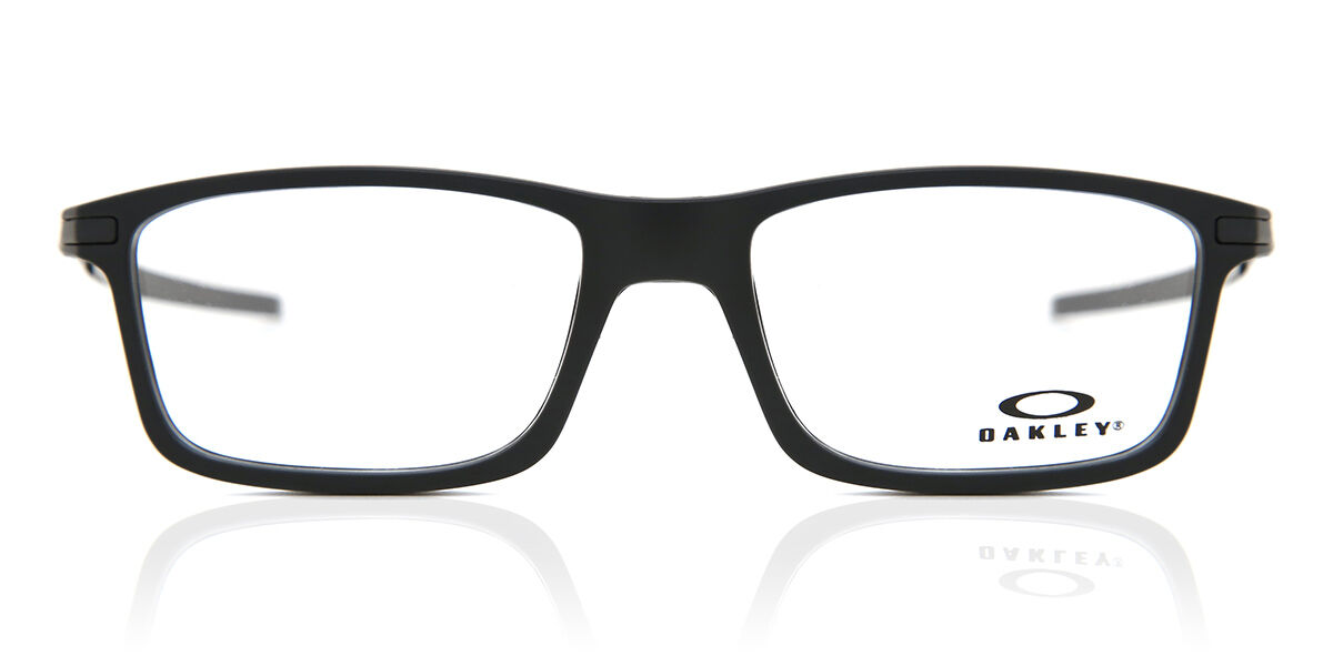 オークリー Oakley OX8050 PITCHMAN 805001 Full rim フルリム サテン ブラック Men メンズ 男性用 Eyeglasses メガネ 眼鏡 めがね フレーム 伊達メガネ 【正規品】【新品】【海外通販】【送料無料】｜SmartBuyGlasses