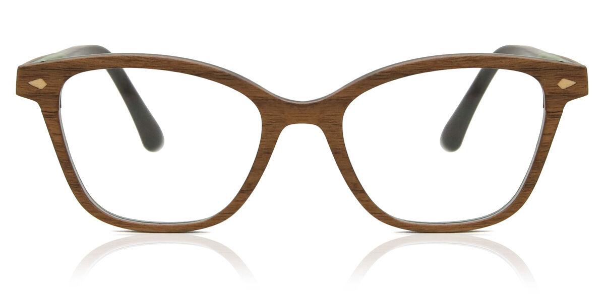 【正規品】【送料無料】Oh My Woodness! Full Rim Square Walnut Brown Oh My Woodness! Beech WP511-A06-21 Fashion Unisex Eyeglasses【海外通販】 8,676円