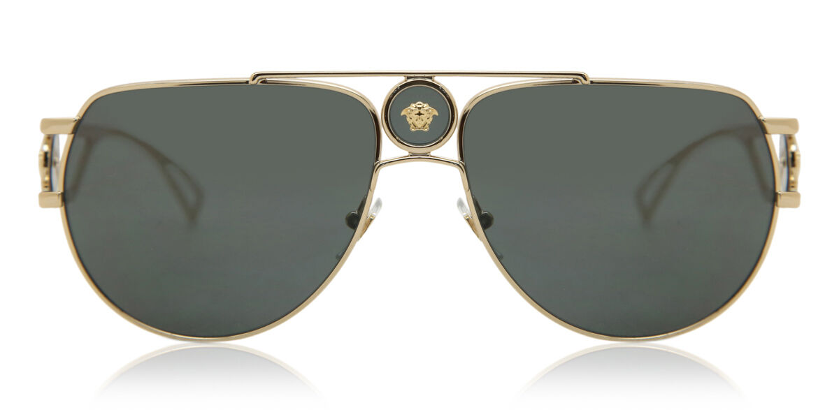 【正規品】【送料無料】【新品】ヴェルサーチ Versace VE2225 100287 ゴールド Men メンズ 男性用 Sunglasses サングラス さんぐらす【海外通販】