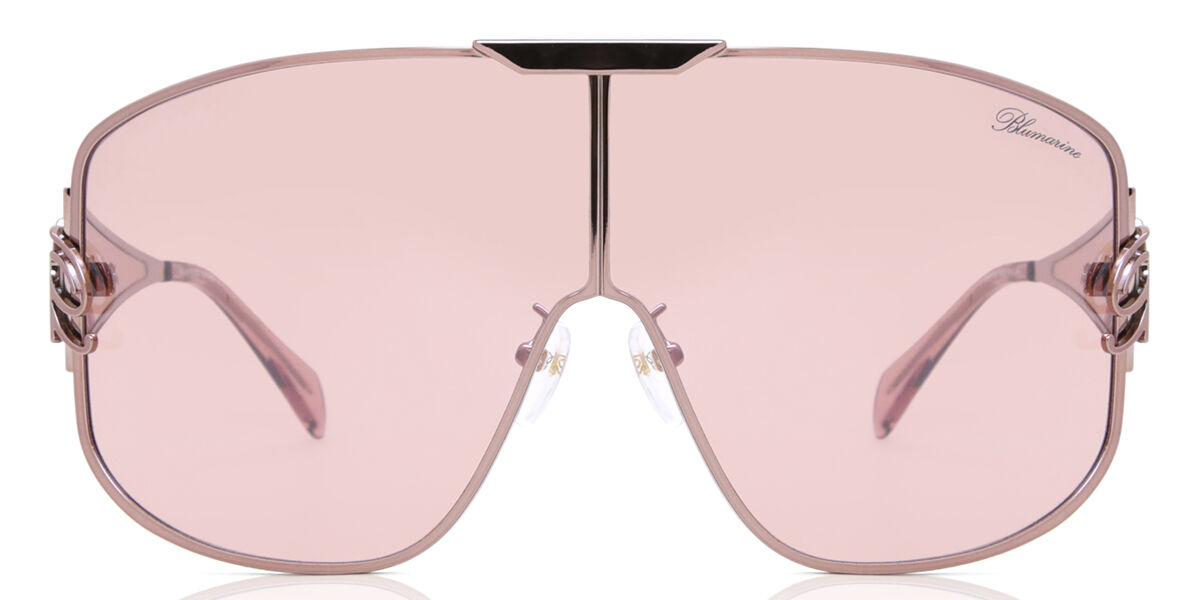 【正規品】【送料無料】【新品】ブルマリン Blumarine SBM182 R15X トータルグロッシーピーチピンク Unisex ユニセックス 男女兼用 メンズ レディース Sunglasses サングラス さんぐらす【海外通販】
