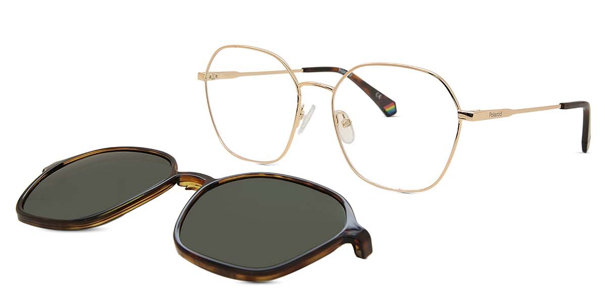 ポラロイド Polaroid PLD 6183/CS with Clip-on 06J/UC Full rim フルリム トータス ゴールド Unisex ユニセックス 男女兼用 メンズ レディース Eyeglasses メガネ 眼鏡 めがね フレーム 伊達メガネ 【正規品】【新品】【海外通販】【送料無料】|SmartBuyGlasses