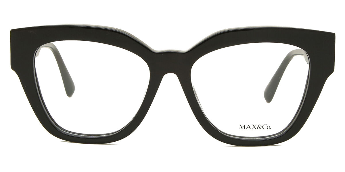 マックス＆カンパニー Max & Co. MO5074 001 Full rim フルリム ブラック Women レディース 女性用 ウィメンズ Eyeglasses メガネ 眼鏡 めがね フレーム 伊達メガネ 【正規品】【新品】【海外通販】【送料無料】｜SmartBuyGlasses 10,629円