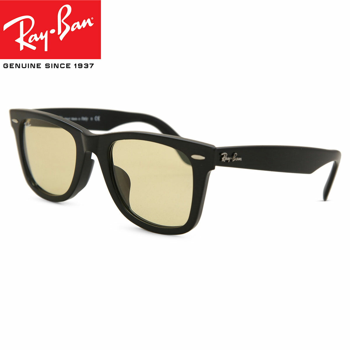 【置き目品】【貨物輸送無料】Ray Ban レイバン メンズ 黒眼鏡 Ray-Ban RB2140F Original Wayfarer アジアン 填まる 901/R6 52 52 大きさ 置き目品 長閑やか  入れもの＆差し交わす付【外国で通信販売】