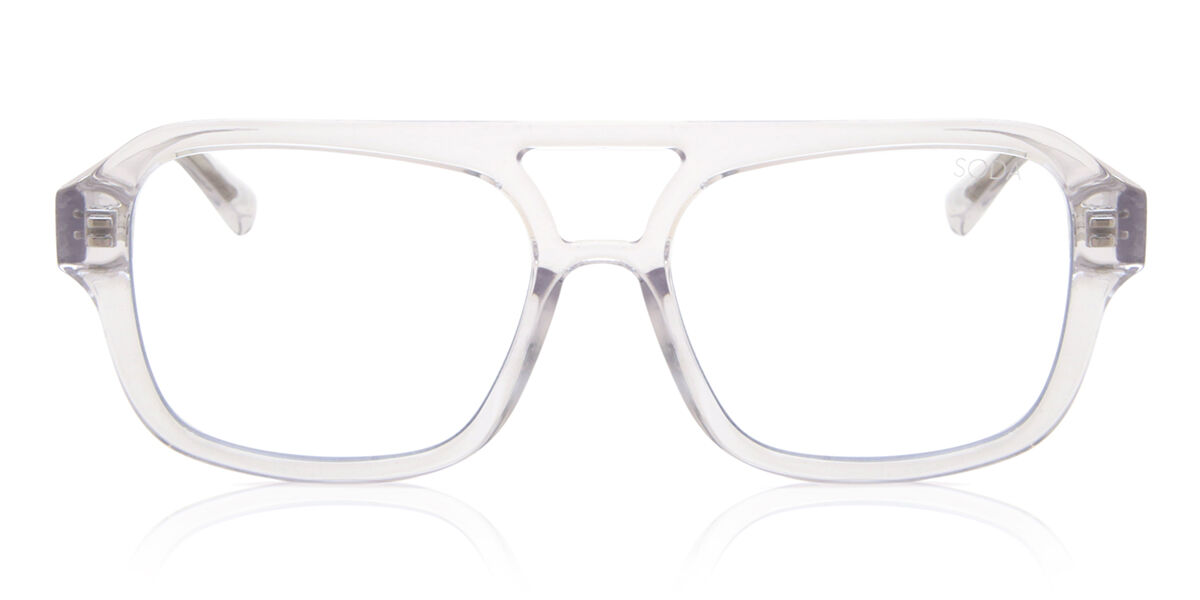 【正規品】【送料無料】ソーダ シェイズ Soda Shades BIANCA Clear New Unisex Eyeglasses【海外通販】