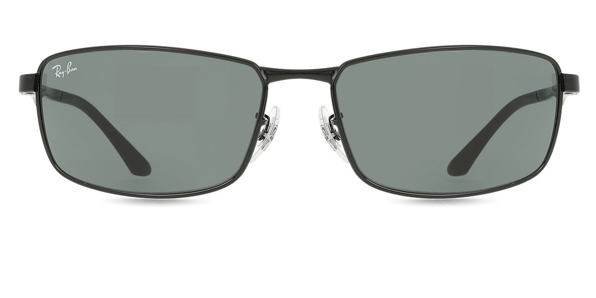 レイバン Ray-Ban RB3498 Active Lifestyle 002/71 Full rim フルリム ブラック Men メンズ 男性用 Sunglasses サングラス さんぐらす 【UVカテゴリ3】【正規品】【新品】【海外通販】【送料無料】｜SmartBuyGlasses