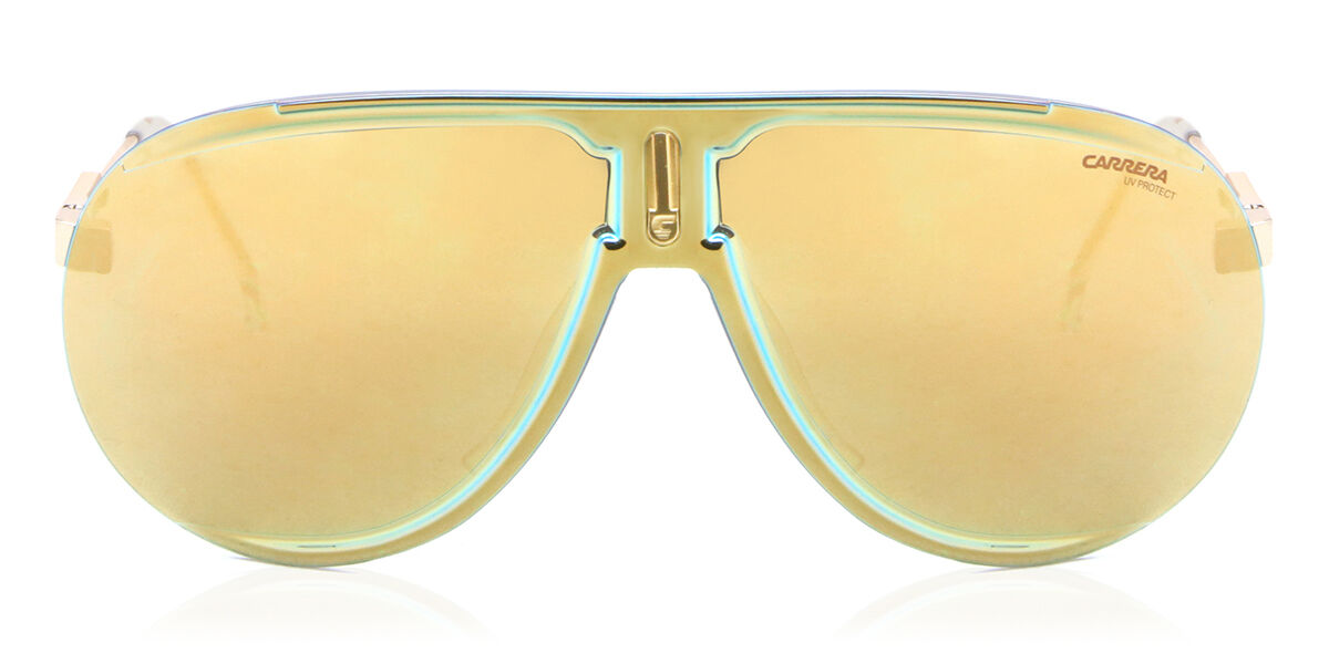 カレラ Carrera SUPERCHAMPION J5G/SQ Semi rimless セミリムレス ゴールド Unisex ユニセックス 男女兼用 メンズ レディース Sunglasses サングラス さんぐらす 【UVカテゴリ3】【正規品】【新品】【海外通販】【送料無料】｜SmartBuyGlasses