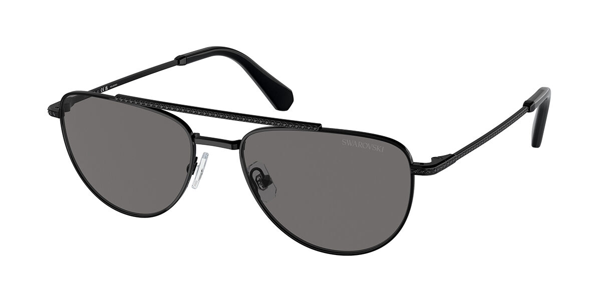 スワロフスキー Swarovski SK7007 Polarized 401081 Full rim フルリム ブラック Women レディース 女性用 ウィメンズ Sunglasses サングラス さんぐらす 【UVカテゴリ3】【偏光】【正規品】【新品】【海外通販】【送料無料】｜SmartBuyGlasses