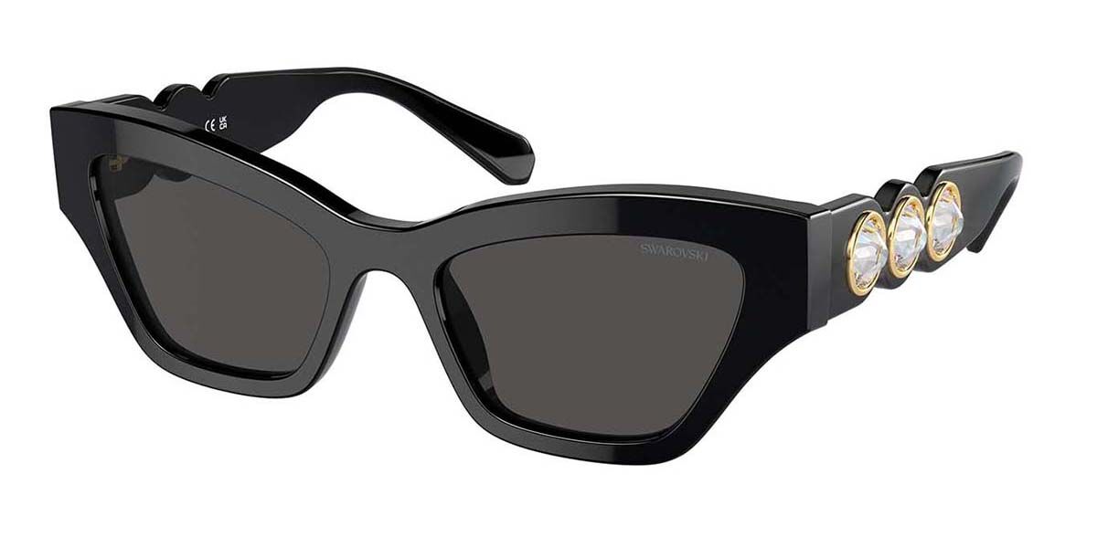 スワロフスキー Swarovski SK6021 100187 Full rim フルリム ブラック Women レディース 女性用 ウィメンズ Sunglasses サングラス さんぐらす 【UVカテゴリ3】【正規品】【新品】【海外通販】【送料無料】｜SmartBuyGlasses