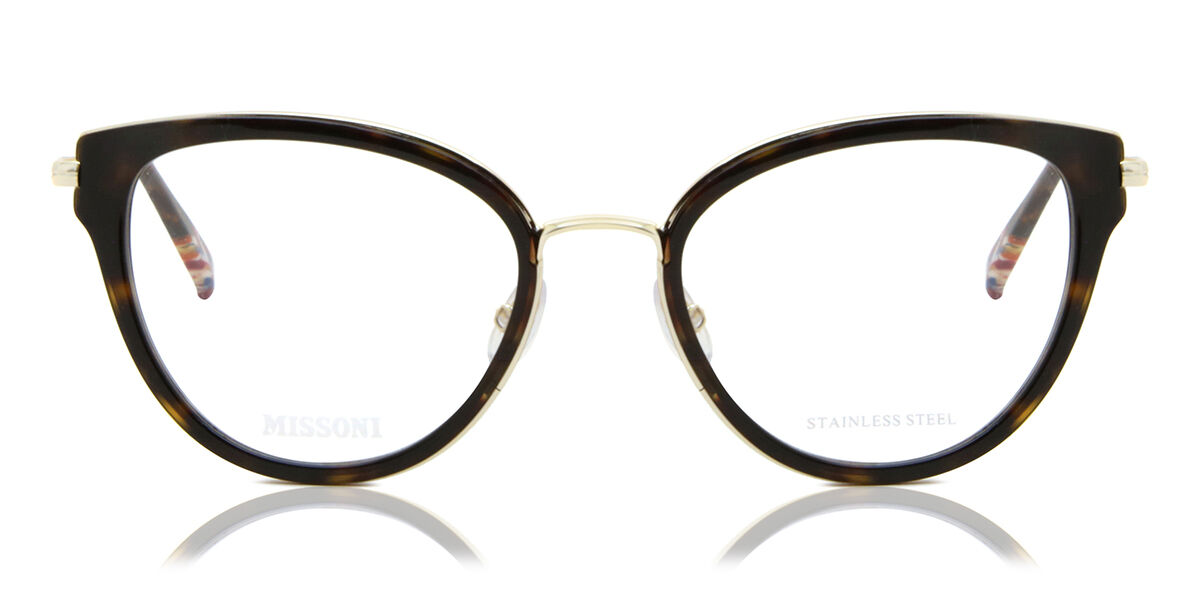 【正規品】【送料無料】【新品】Missoni Missoni MIS 0035 086 ゴールド トータス Women レディース 女性用 ウィメンズ Eyeglasses メガネ 眼鏡 めがね フレーム 伊達メガネ【海外通販】