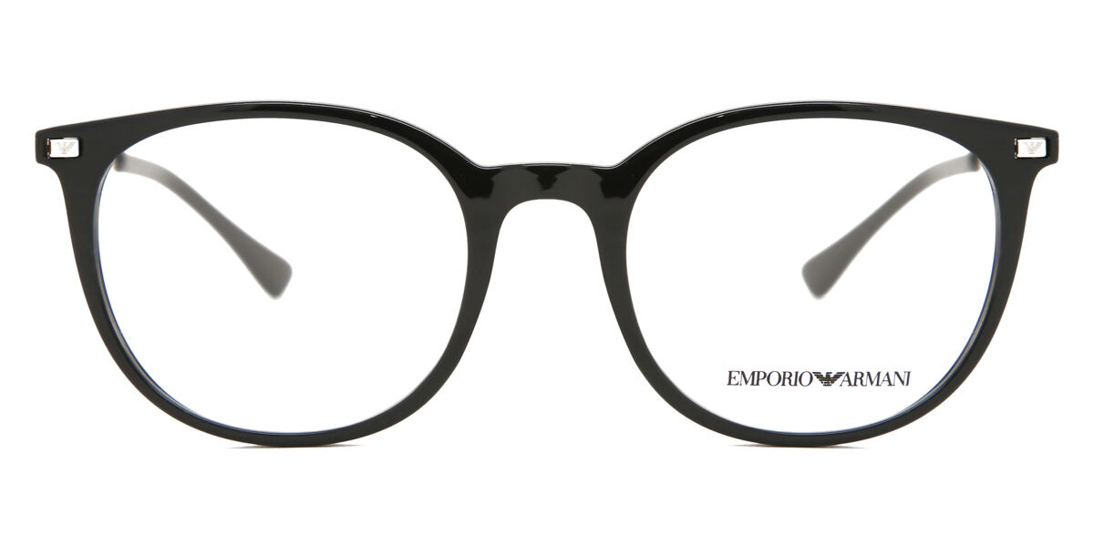 エンポリオアルマーニ Emporio Armani EA3168 5001 Full rim フルリム シャイニーブラック Women レディース 女性用 ウィメンズ Eyeglasses メガネ 眼鏡 めがね フレーム 伊達メガネ 【正規品】【新品】【海外通販】【送料無料】|SmartBuyGlasses
