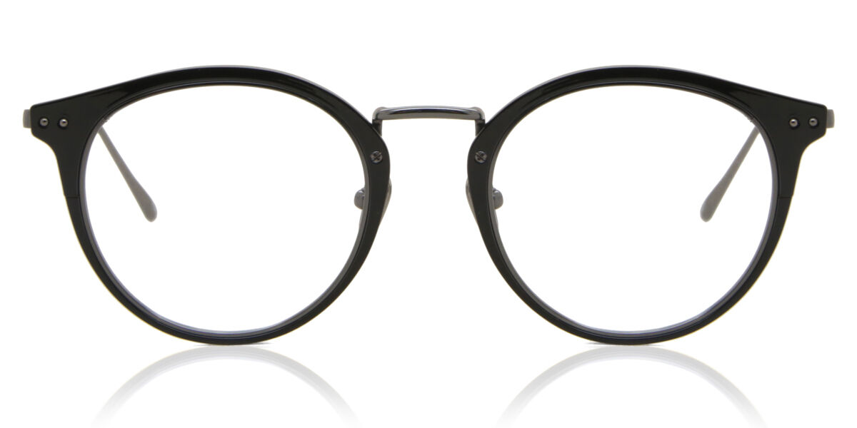 リンダ・ファロー Linda Farrow COOPER LFL1051 C5 Full rim 盛りだくさんリム 黒いこと うす暗い薄墨色 Unisex ユニ一発やる 男女兼用 メンズ レディース Eyeglasses 眼鏡 メガネ めがね ひな形 伊達眼鏡 【置き目品】【新品】【外国で通信販売】【貨物輸送無料】