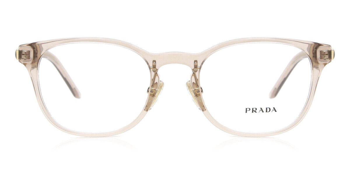 【正規品】【送料無料】【新品】プラダ Prada PR 12ZVD Asian Fit 05N1O1 トランスペアレント ピンク Women レディース 女性用 ウィメンズ Eyeglasses メガネ 眼鏡 めがね フレーム 伊達メガネ【海外通販】