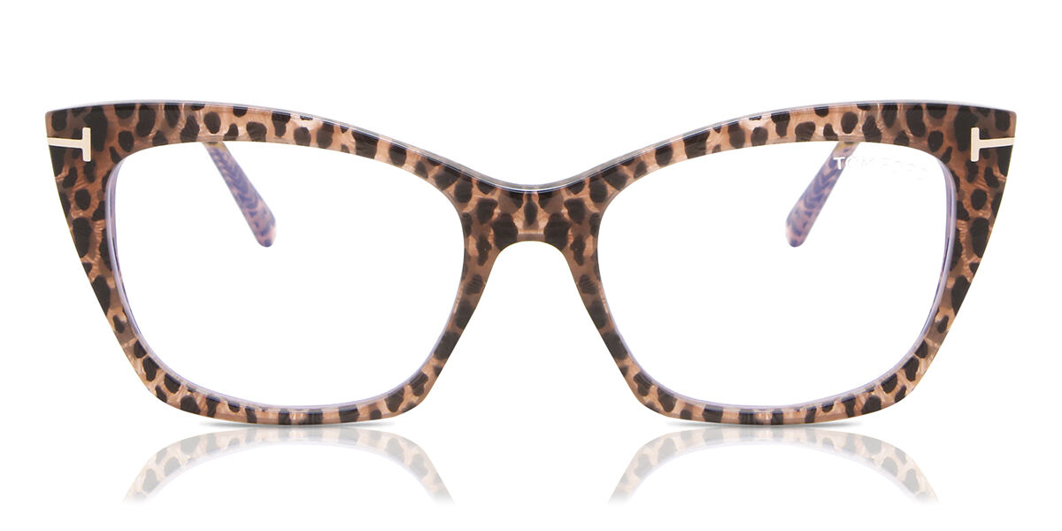 トムジェラルド・r・フォード Tom Ford FT5709-B 055 Blue-Light Block Full rim 盛りだくさんリム べっ甲 Women レディース 成人女性用 ウィメンズ Eyeglasses 眼鏡 メガネ めがね ひな形 伊達眼鏡 【置き目品】【新品】【外国で通信販売】【貨物輸送無料】