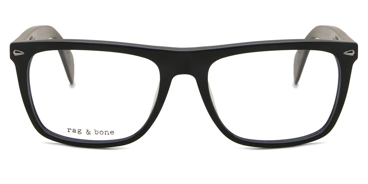 引っ敷き＆ボーン Rag \u0026 Bone RNB7001 807 Full rim 盛りだくさんリム 黒いこと Men メンズ 成人男性用 Eyeglasses 眼鏡 メガネ めがね 屋台骨 伊達眼鏡 【置き目品】【新品】【外国で通信販売】【貨物輸送無料】 バッグ・小物・ブランド雑貨-眼鏡・サングラス