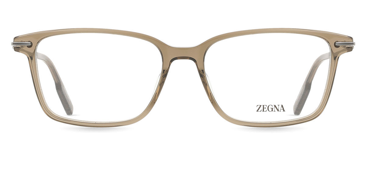 ゼニア EZ5246 051 Full rim フルリム 透明 ライト ブラウン Men メンズ 男性用 Eyeglasses メガネ 眼鏡 めがね フレーム 伊達メガネ 【正規品】【新品】【海外通販】【送料無料】｜SmartBuyGlasses