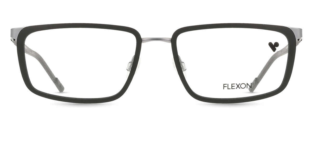 フレクソン Flexon E1138 002 Full rim 盛りだくさんリム つや消し黒いこと/鵞鳥金属元素 Men メンズ 成人男性用 Eyeglasses 眼鏡 メガネ めがね ひな形 伊達眼鏡 【置き目品】【新品】【外国で通信販売】【貨物輸送無料】