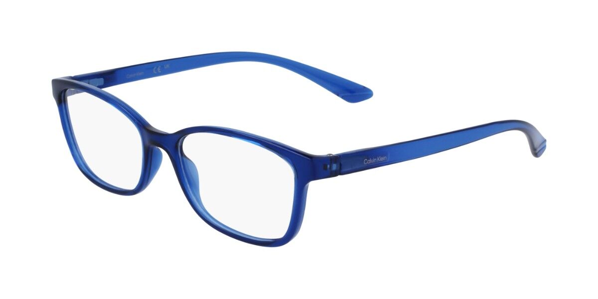 カルバンクライン Calvin Klein CK23525N 410 Full rim フルリム 光沢のあるネイビーブルー Women レディース 女性用 ウィメンズ Eyeglasses メガネ 眼鏡 めがね フレーム 伊達メガネ 【正規品】【新品】【海外通販】【送料無料】|SmartBuyGlasses