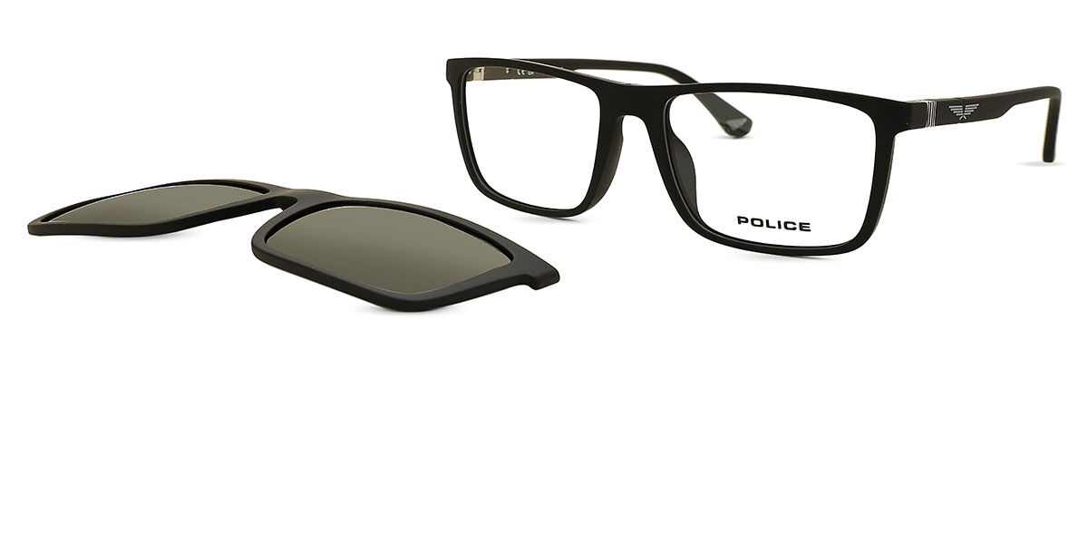 【正規品】【送料無料】ポリス Police UPLQ66 ORIGINS LITE 32 With Clip-On U28P New Men Eyeglasses【海外通販】