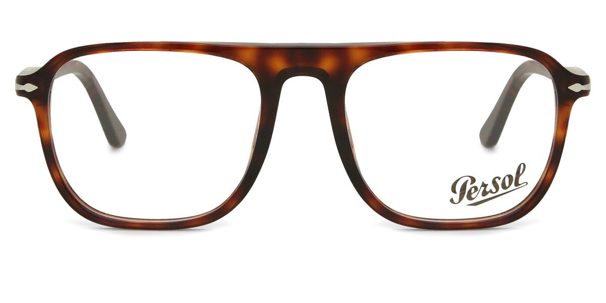 ペルソール Persol PO3359V JACQUES 24 Full rim フルリム べっ甲 Unisex ユニセックス 男女兼用 メンズ レディース Eyeglasses メガネ 眼鏡 めがね フレーム 伊達メガネ 【正規品】【新品】【海外通販】【送料無料】｜SmartBuyGlasses
