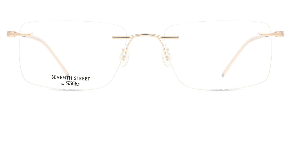セブンスストリート Seventh Street 7A123 J5G Rimless リムレス ゴールド Men メンズ 男性用 Eyeglasses メガネ 眼鏡 めがね フレーム 伊達メガネ 【正規品】【新品】【海外通販】【送料無料】｜SmartBuyGlasses