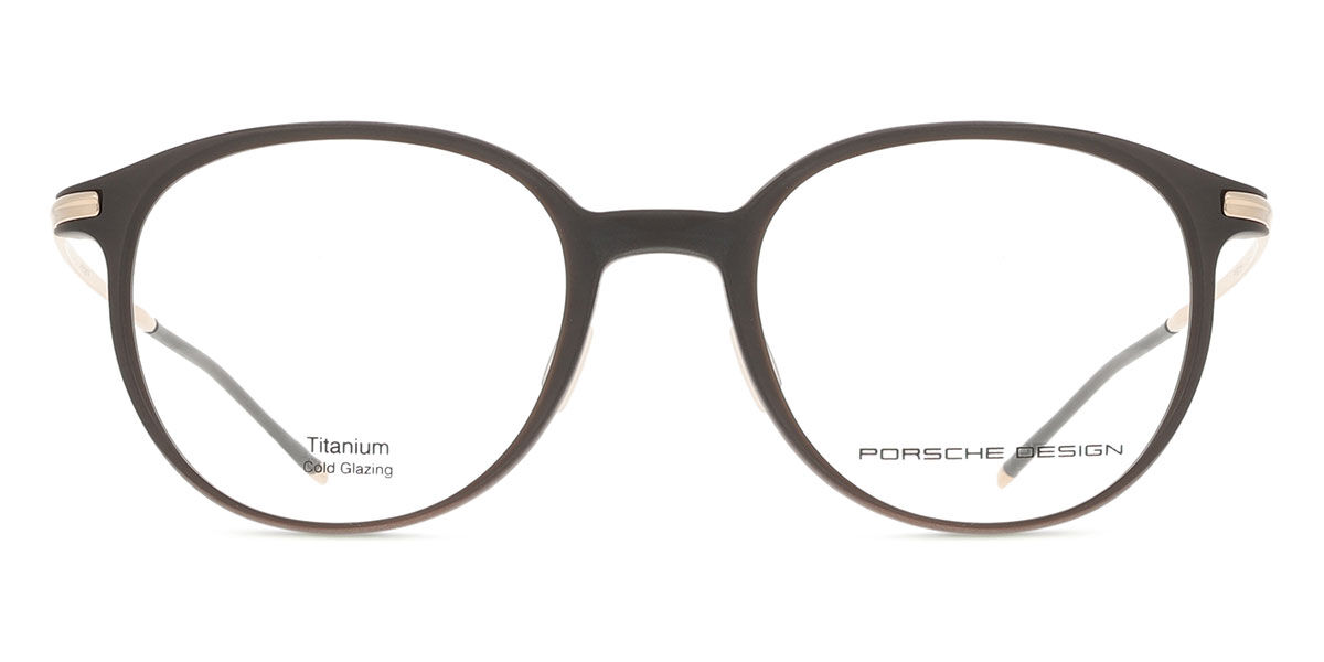 ポルシェデザイン Porsche Design P8734 E000 Full rim フルリム ブラウン/ゴールド Unisex ユニセックス 男女兼用 メンズ レディース Eyeglasses メガネ 眼鏡 めがね フレーム 伊達メガネ 【正規品】【新品】【海外通販】【送料無料】|SmartBuyGlasses
