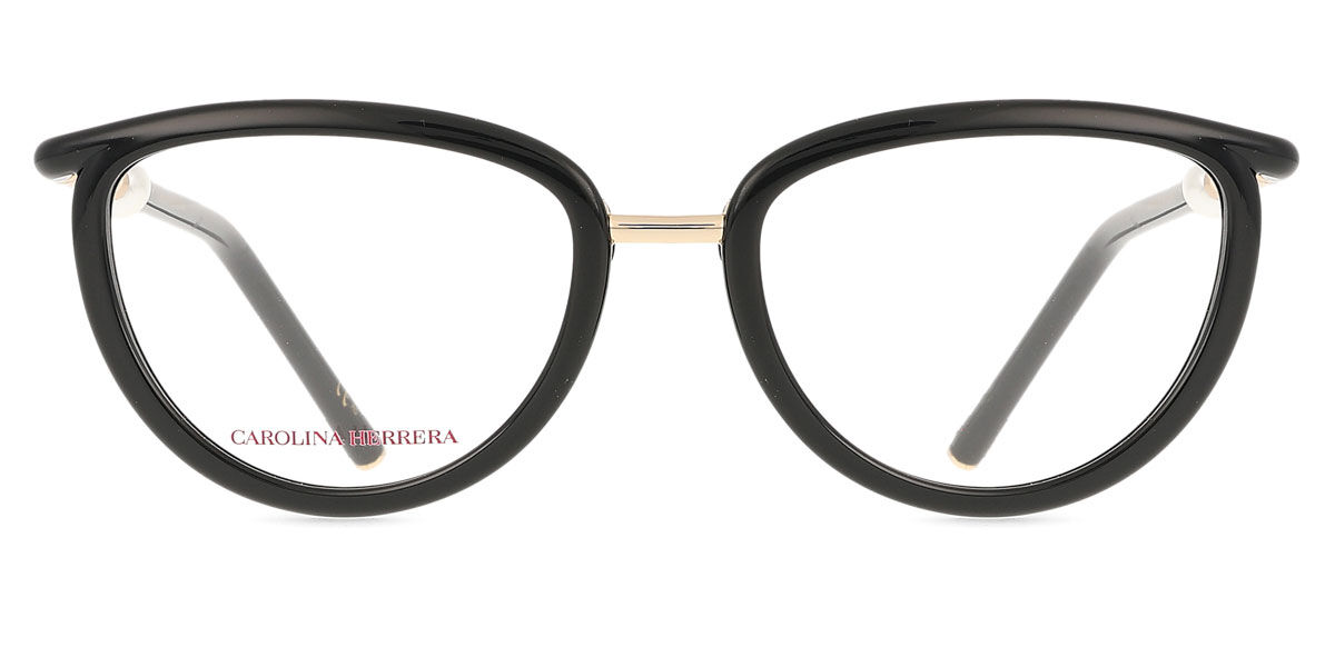 カロライナヘレラ Carolina Herrera HER 0079 807 Full rim フルリム ブラック Women レディース 女性用 ウィメンズ Eyeglasses メガネ 眼鏡 めがね フレーム 伊達メガネ 【正規品】【新品】【海外通販】【送料無料】|SmartBuyGlasses