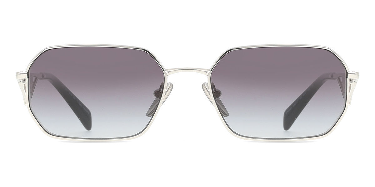 プラダ Prada PR A51S 1BC90A Full rim 盛りだくさんリム しろがね色 Women レディース 成人女性用 ウィメンズ Sunglasses 黒眼鏡 さんぐらす 【UV科目3】【置き目品】【新品】【外国で通信販売】【貨物輸送無料】
