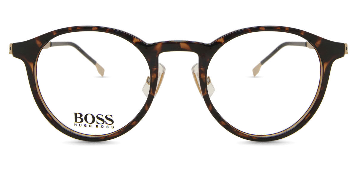ボス Boss 1350/F Asian Fit 086 Full rim フルリム シャイニー トータス Men メンズ 男性用 Eyeglasses メガネ 眼鏡 めがね フレーム 伊達メガネ 【正規品】【新品】【海外通販】【送料無料】｜SmartBuyGlasses