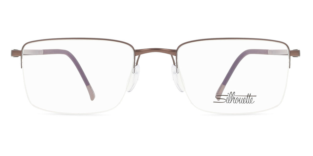 シルエット Silhouette 5457/60 6076 Semi rimless セミリムレス ブラウン Men メンズ 男性用 Eyeglasses メガネ 眼鏡 めがね フレーム 伊達メガネ 【正規品】【新品】【海外通販】【送料無料】|SmartBuyGlasses