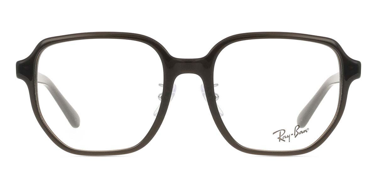 レイバン Ray-Ban RX5424D Asian Fit 8218 Full rim フルリム トランスペアレント グリーン Unisex ユニセックス 男女兼用 メンズ レディース Eyeglasses メガネ 眼鏡 めがね フレーム 伊達メガネ 【正規品】【新品】【海外通販】【送料無料】｜SmartBuyGlasses