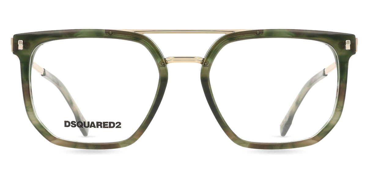 ディースクエアード2 Dsquared2 D2 0112 JDJ Full rim フルリム グリーンホーン Men メンズ 男性用 Eyeglasses メガネ 眼鏡 めがね フレーム 伊達メガネ 【正規品】【新品】【海外通販】【送料無料】｜SmartBuyGlasses