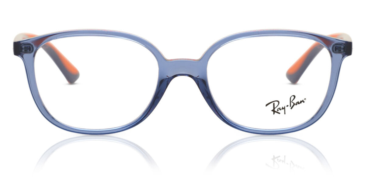 レイバン キッズ Ray-Ban Kids RY1598 3775 Full rim 盛りだくさんリム トランスペアレント 青色 Kids  キッズ Eyeglasses 眼鏡 メガネ めがね 屋台骨 伊達眼鏡 【置き目品】【新品】【外国で通信販売】【貨物輸送無料】 バッグ・小物・ブランド雑貨-眼鏡・サングラス-眼鏡