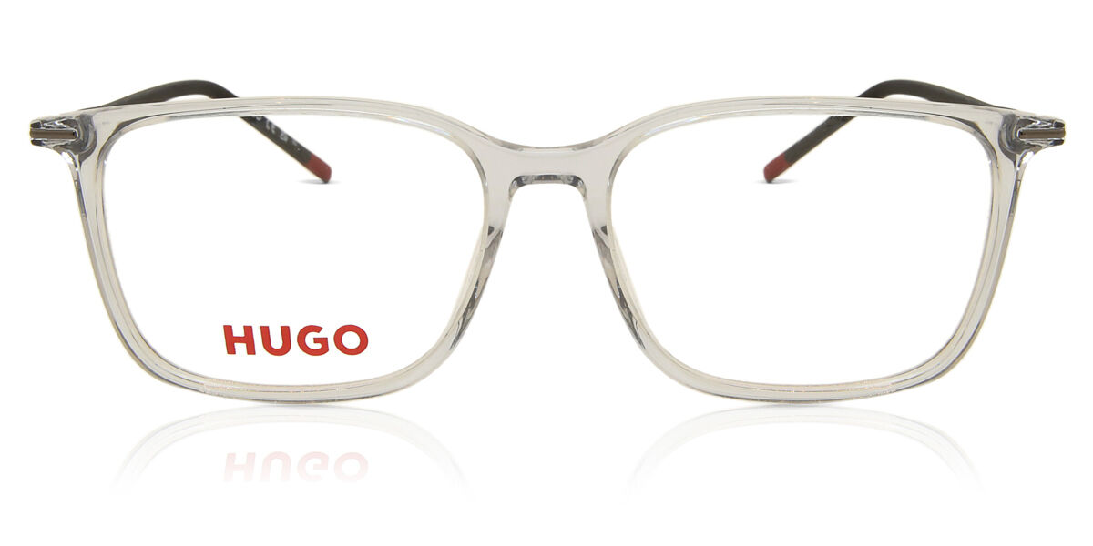 ヒューゴ HUGO HG 1271 KB7 Full rim 盛りだくさんリム トランスペアレント 薄墨色 Men メンズ 成人男性用 Eyeglasses 眼鏡 メガネ めがね ひな形 伊達眼鏡 【置き目品】【新品】【外国で通信販売】【貨物輸送無料】