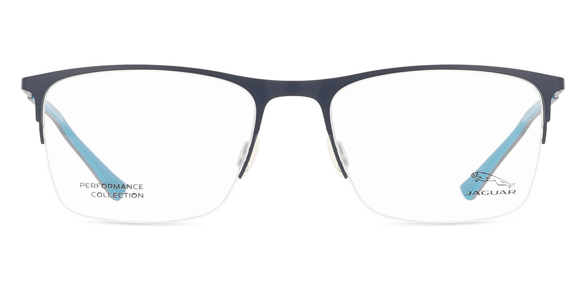 【正規品】【送料無料】【新品】ジャガー Jaguar 3844 3100 ブルー Men メンズ 男性用 Eyeglasses メガネ 眼鏡 めがね フレーム 伊達メガネ【海外通販】