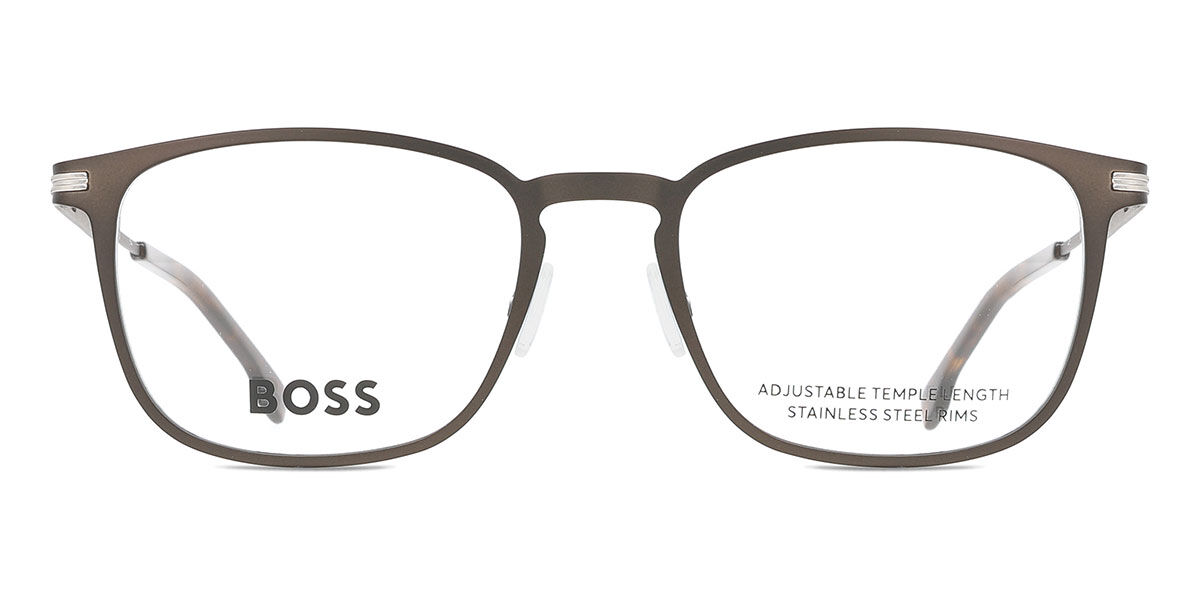 【正規品】【送料無料】【新品】ボス BOSS 1851 AMC ダーク ブラウン Men メンズ 男性用 Eyeglasses メガネ 眼鏡 めがね フレーム 伊達メガネ【海外通販】
