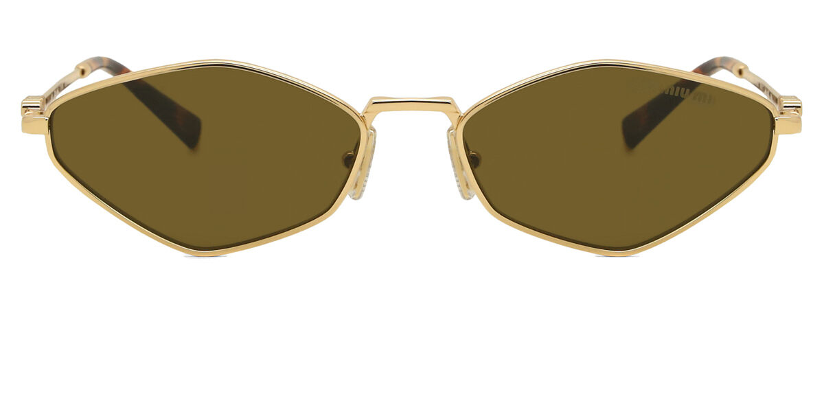 ミュウミュウ Miu Miu MU56ZS 5AK09Z Full rim フルリム ゴールド Women レディース 女性用 ウィメンズ Sunglasses サングラス さんぐらす 【UVカテゴリ3】【正規品】【新品】【海外通販】【送料無料】｜SmartBuyGlasses 31,147円