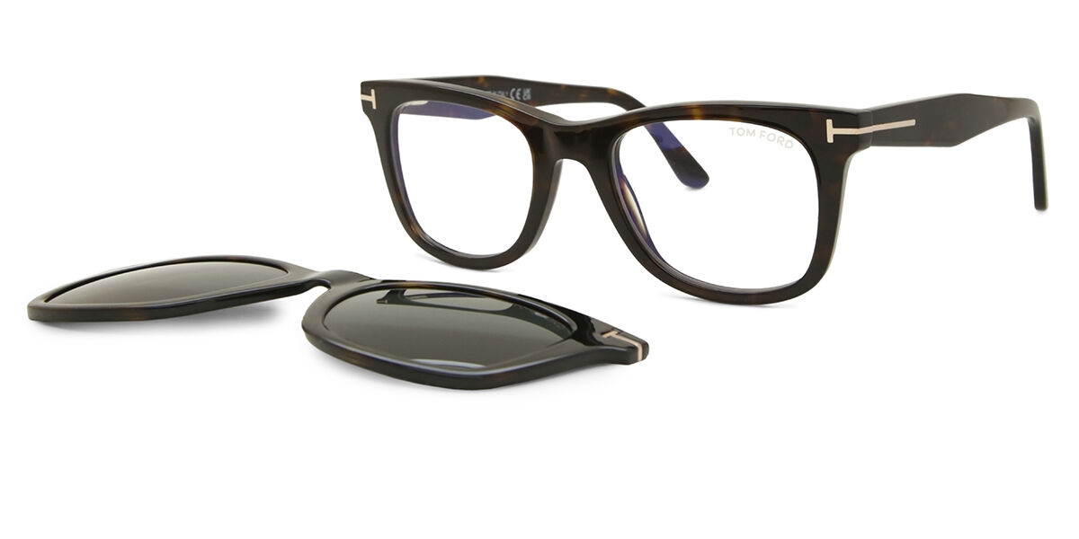 【正規品】【送料無料】トムフォード Tom Ford FT5970-B with Clip-On 052 Blue-Light Block New Men Eyeglasses【海外通販】
