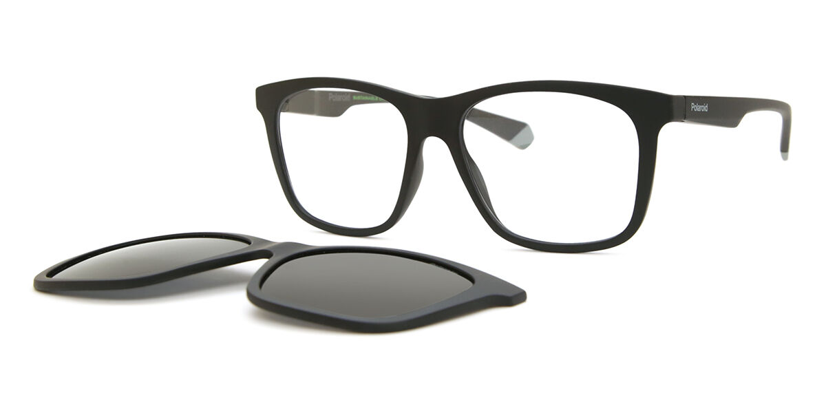 ポラロイド Polaroid PLD 2148/CS With Clip-On O6W/M9 Full rim フルリム マット ブラック グレー Unisex ユニセックス 男女兼用 メンズ レディース Eyeglasses メガネ 眼鏡 めがね フレーム 伊達メガネ 【正規品】【新品】【海外通販】【送料無料】｜SmartBuyGlasses 8,968円