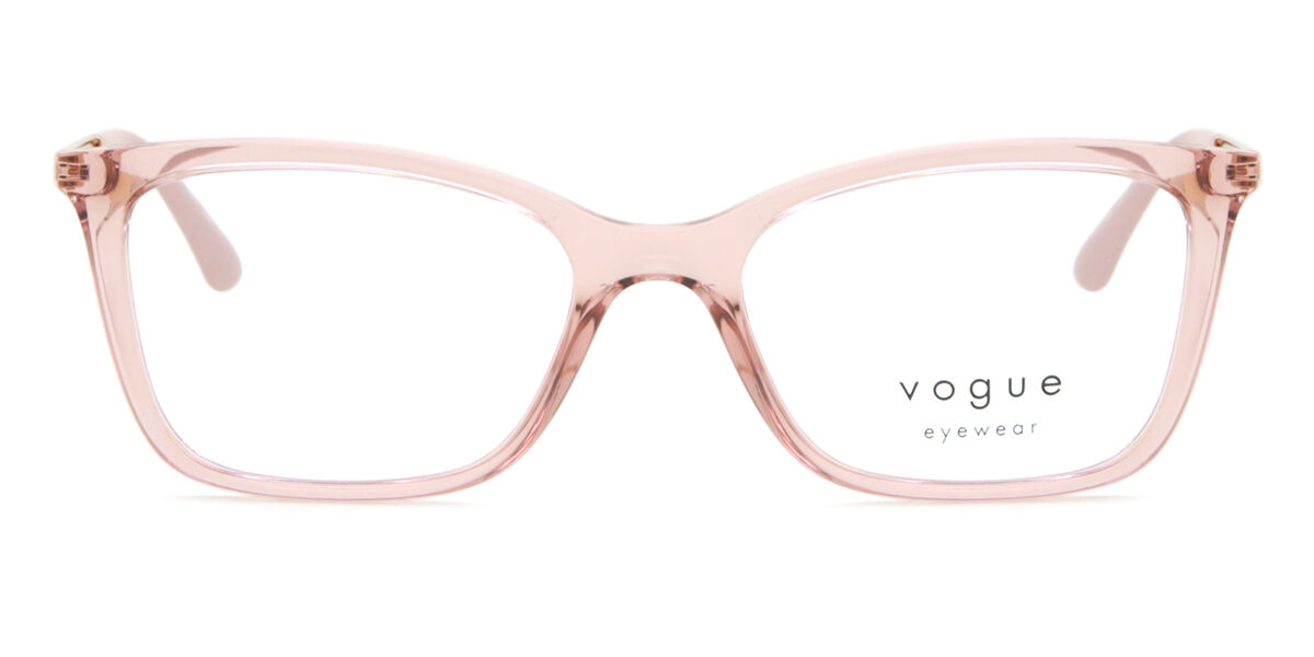ヴォーグアイウェア Vogue Eyewear VO5563 2939 Full rim フルリム トランスペアレント ピンク Women レディース 女性用 ウィメンズ Eyeglasses メガネ 眼鏡 めがね フレーム 伊達メガネ 【正規品】【新品】【海外通販】【送料無料】｜SmartBuyGlasses