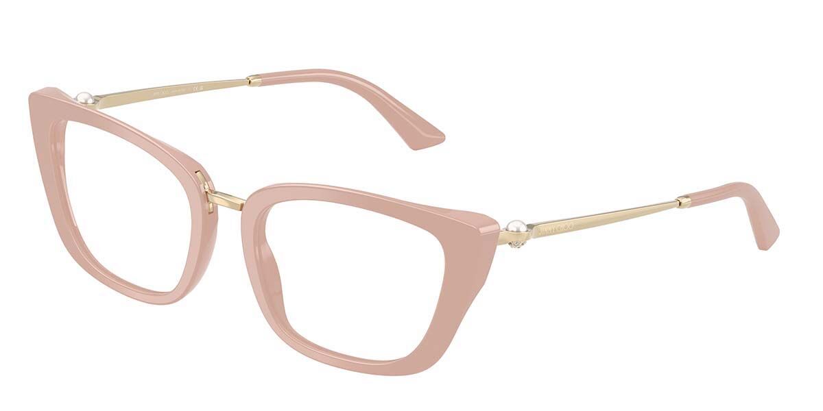 ジミーチュウ Jimmy Choo JC3034HB 5014 Full rim 盛りだくさんリム ゴールド/サクラ色 Women レディース 成人女性用 ウィメンズ Eyeglasses 眼鏡 メガネ めがね ひな形 伊達眼鏡 【置き目品】【新品】【外国で通信販売】【貨物輸送無料】