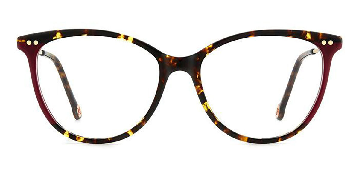 【置き目品】【貨物輸送無料】カロライナヘレラ  Carolina Herrera HER 0210 O63 New Women Eyeglasses【外国で通信販売】