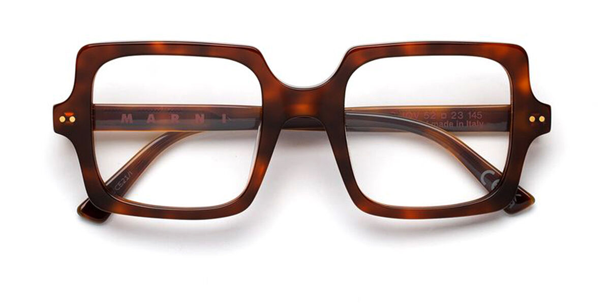 【正規品】【送料無料】マルニ Marni Likya Yolu Blonde Havana Asian Fit HLM New Unisex Eyeglasses【海外通販】｜SmartBuyGlasses