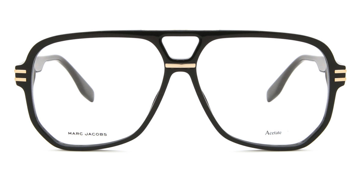 マークジェイコブス Marc Jacobs MARC 718 807 Full rim 盛りだくさんリム 黒いこと Men メンズ 成人男性用 Eyeglasses 眼鏡 メガネ めがね ひな形 伊達眼鏡 【置き目品】【新品】【外国で通信販売】【貨物輸送無料】