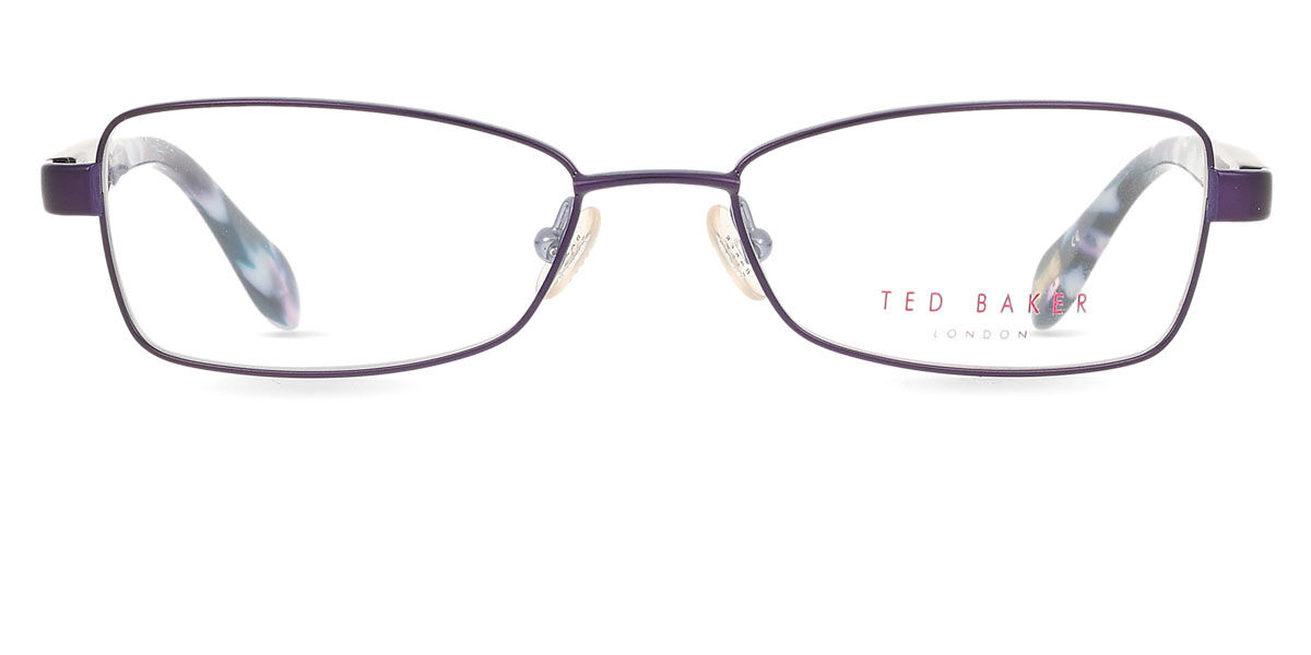 テッドベイカー Ted Baker B228 PUR Full rim 盛りだくさんリム プラムパープル Women レディース 成人女性用 ウィメンズ Eyeglasses 眼鏡 メガネ めがね ひな形 伊達眼鏡 【置き目品】【新品】【外国で通信販売】【貨物輸送無料】
