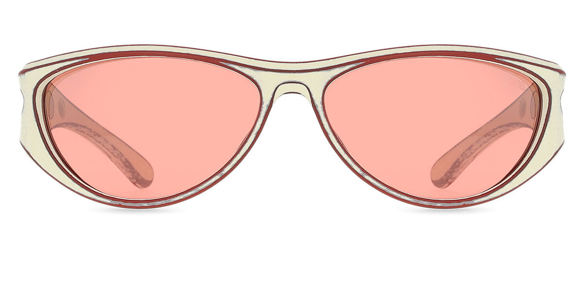 ディーゼル Diesel DL3004U 20107E Full rim フルリム ホワイト バレリング レッド Unisex ユニセックス 男女兼用 メンズ レディース Sunglasses サングラス さんぐらす 【UVカテゴリ2】【正規品】【新品】【海外通販】【送料無料】｜SmartBuyGlasses