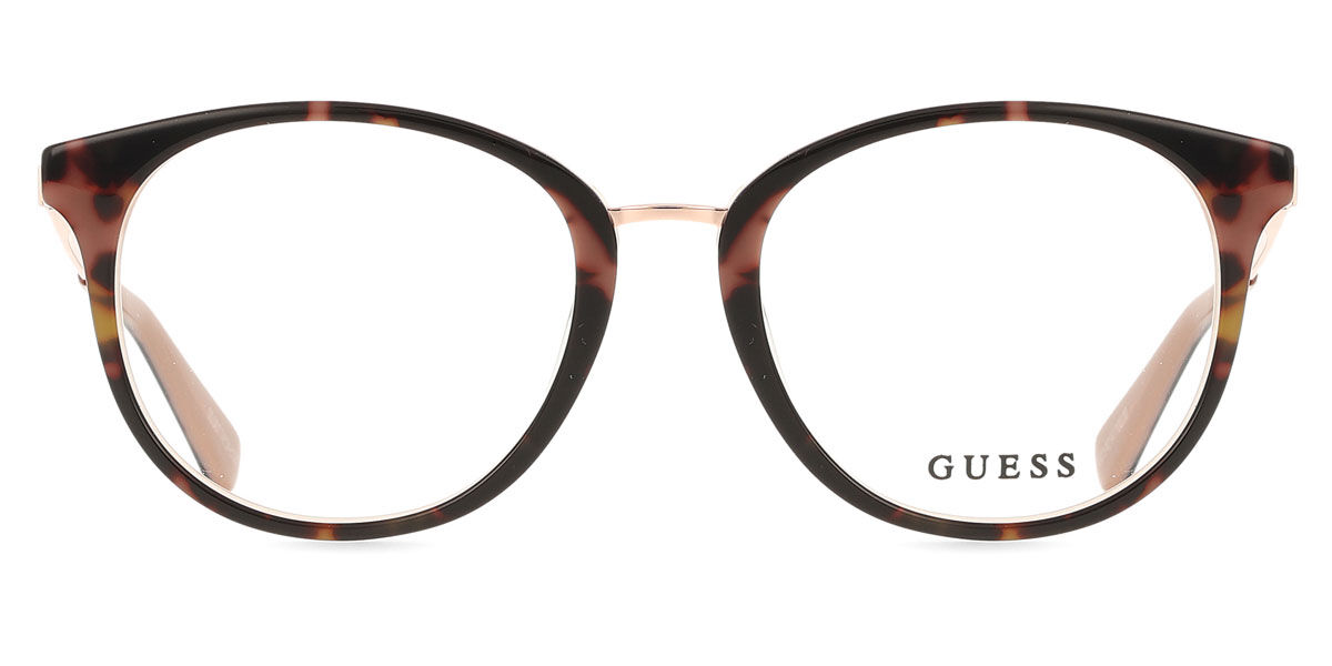 【正規品】【送料無料】【新品】ゲス Guess GU5218 059 べっ甲 Unisex ユニセックス 男女兼用 メンズ レディース Eyeglasses メガネ 眼鏡 めがね フレーム 伊達メガネ【海外通販】