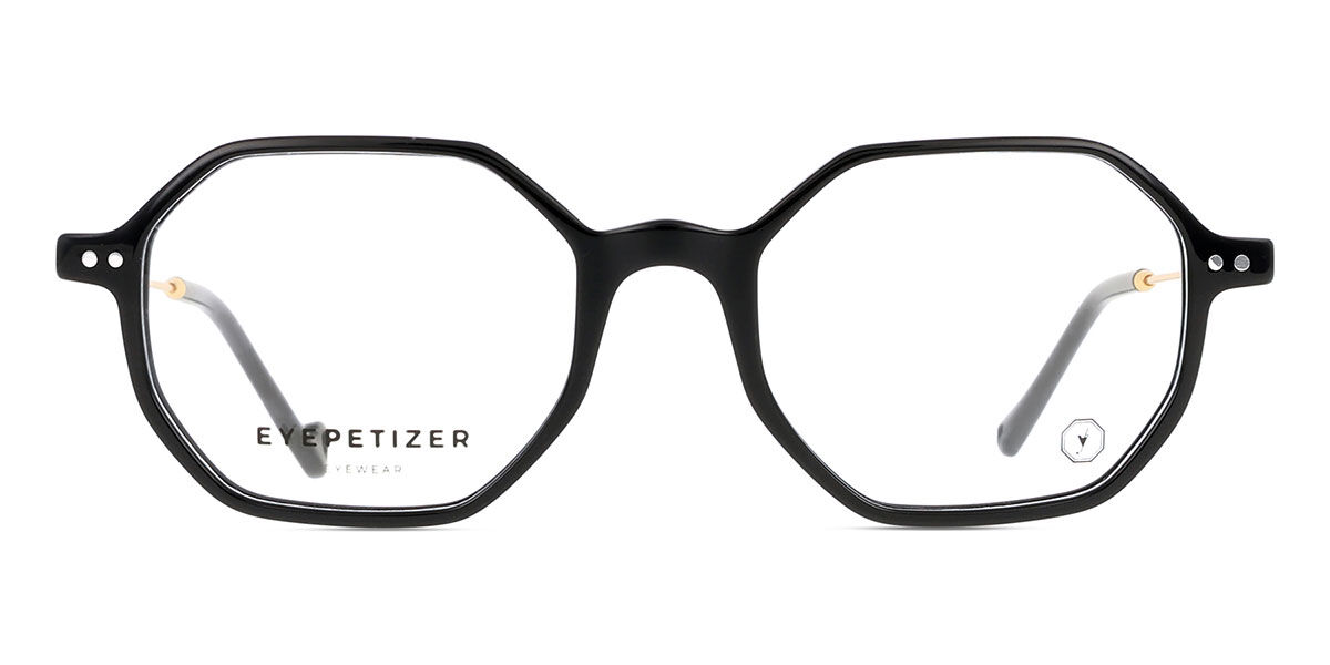 アイペタイザー Eyepetizer Neuf C.A Full rim フルリム ブラック Unisex ユニセックス 男女兼用 メンズ レディース Eyeglasses メガネ 眼鏡 めがね フレーム 伊達メガネ 【正規品】【新品】【海外通販】【送料無料】｜SmartBuyGlasses