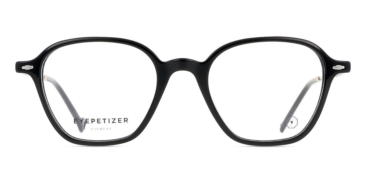 【正規品】【送料無料】【新品】アイペタイザー Eyepetizer Quatorze C.A ブラック Unisex ユニセックス 男女兼用 メンズ レディース Eyeglasses メガネ 眼鏡 めがね フレーム 伊達メガネ【海外通販】